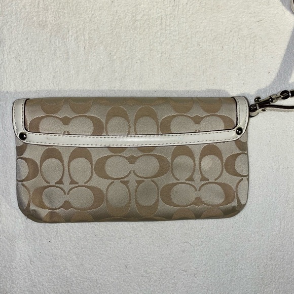 Coach tan-colored Wristlet - Picture 3 of 3